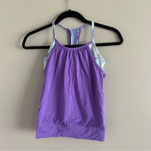 Size 8 purple ivivva athletic top